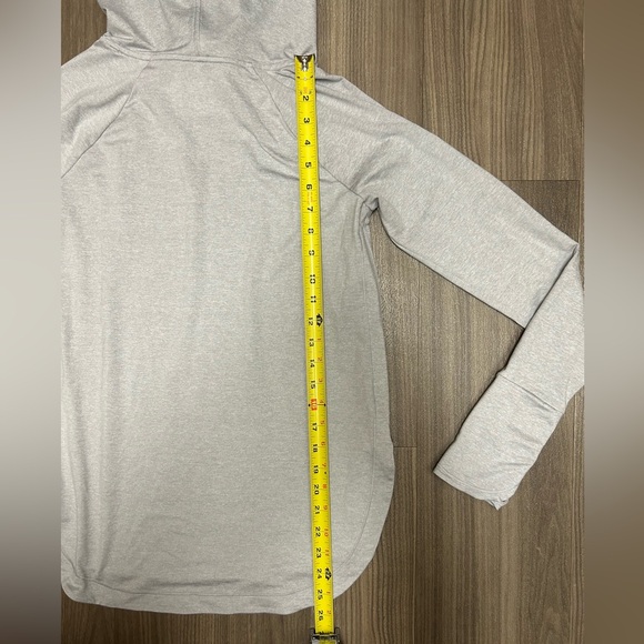 Athleta Uptempo Hoodie Sweatshirt in Norwegian Grey - Picture 10 of 12
